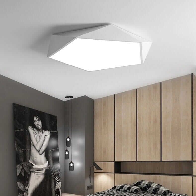 Plafonnier LED - Géométrie Moderne | Skydora