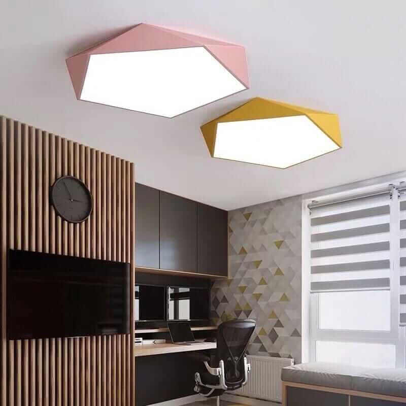 Plafonnier LED - Géométrie Moderne | Skydora