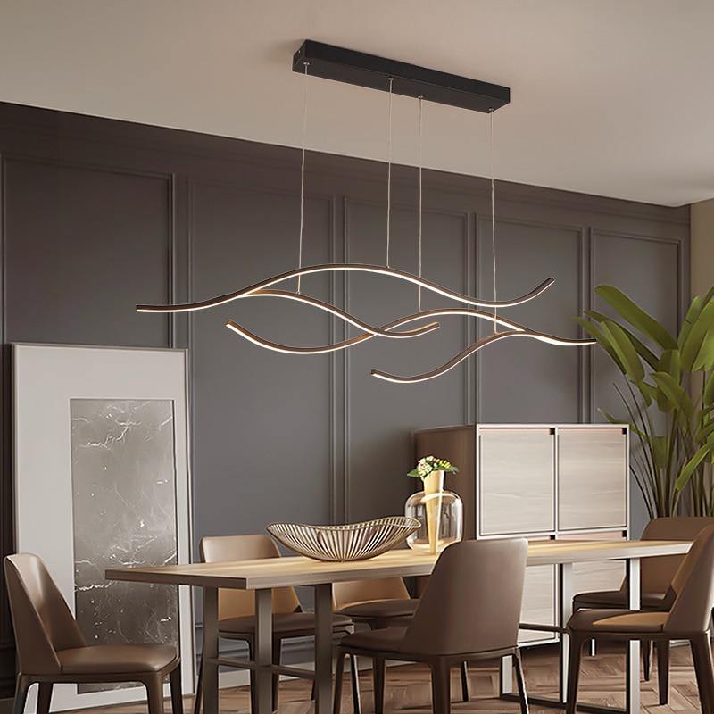 Suspension XXL - Vagues Lumineuses | Ondulia