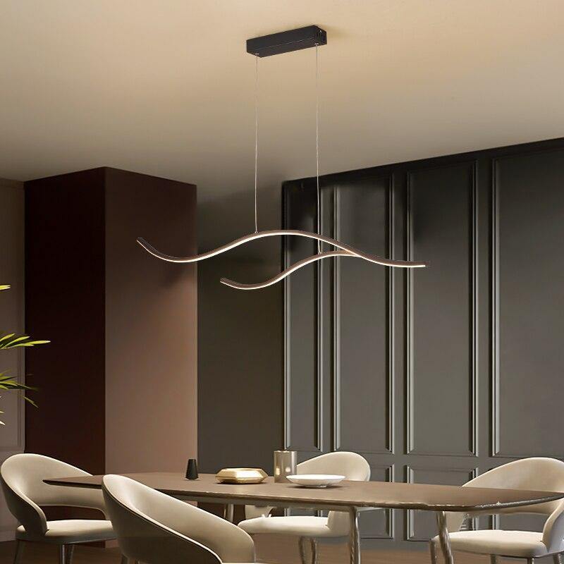 Suspension XXL - Vagues Lumineuses | Ondulia