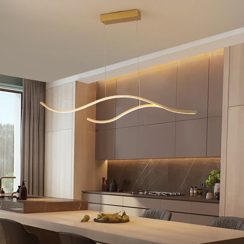 Suspension XXL - Vagues Lumineuses | Ondulia